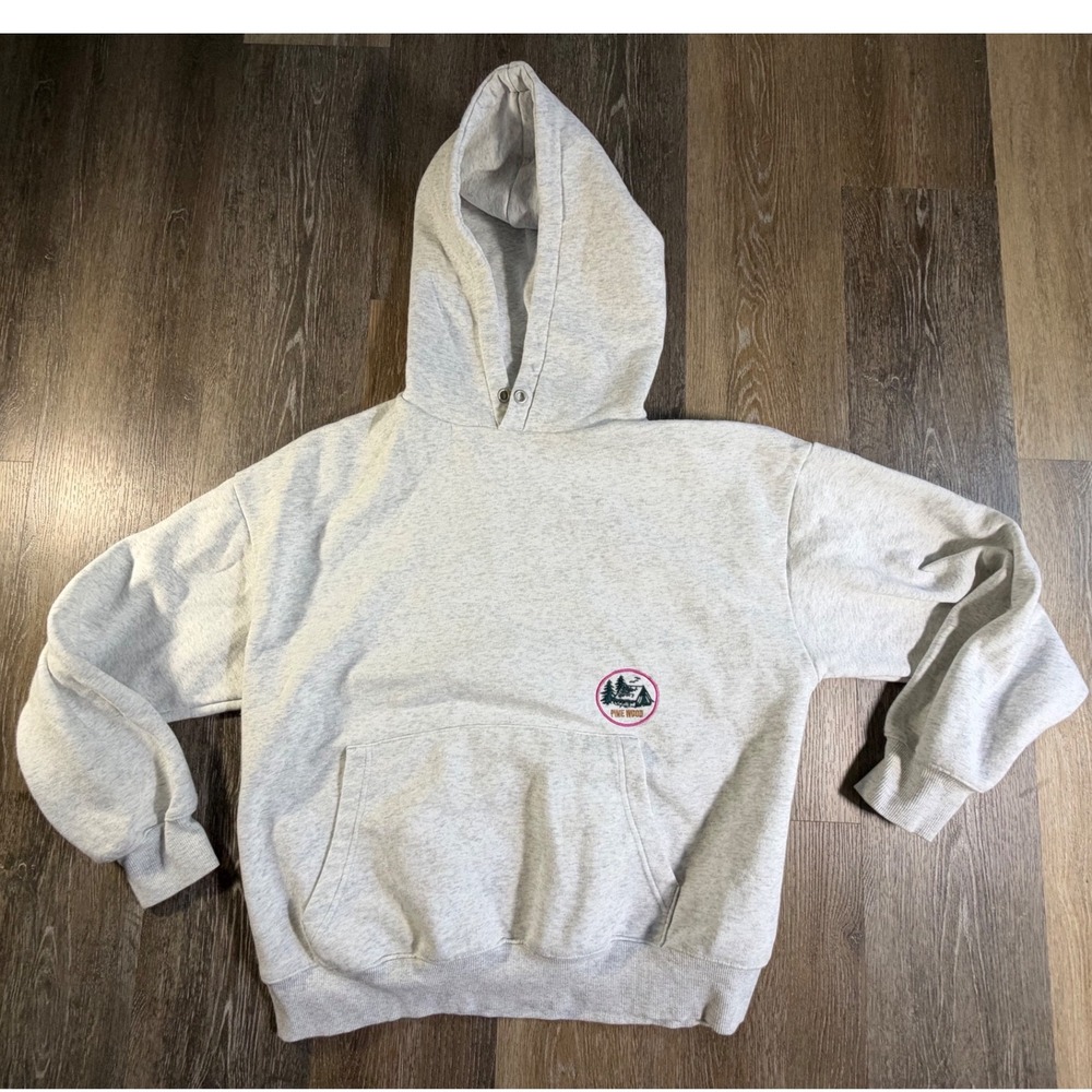 Cotton On Hoodie Unisex Large Grey Oregon Camp Rocky Outdoors Graphic PNW